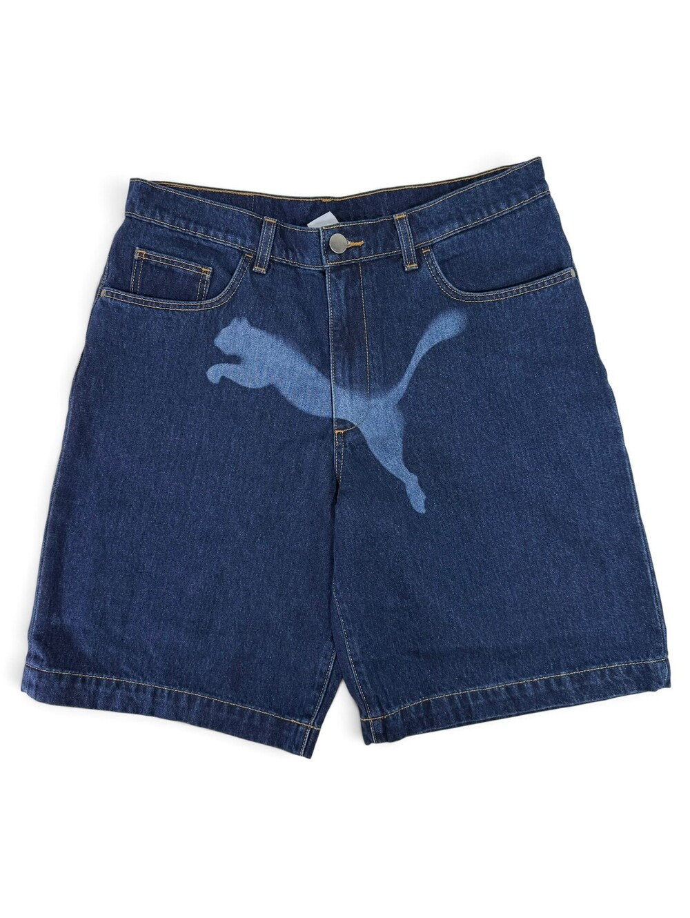 PUMA x Asap A$AP Rocky Denim Jean Shorts Jorts 631066 01 BLUE Men's Size 32